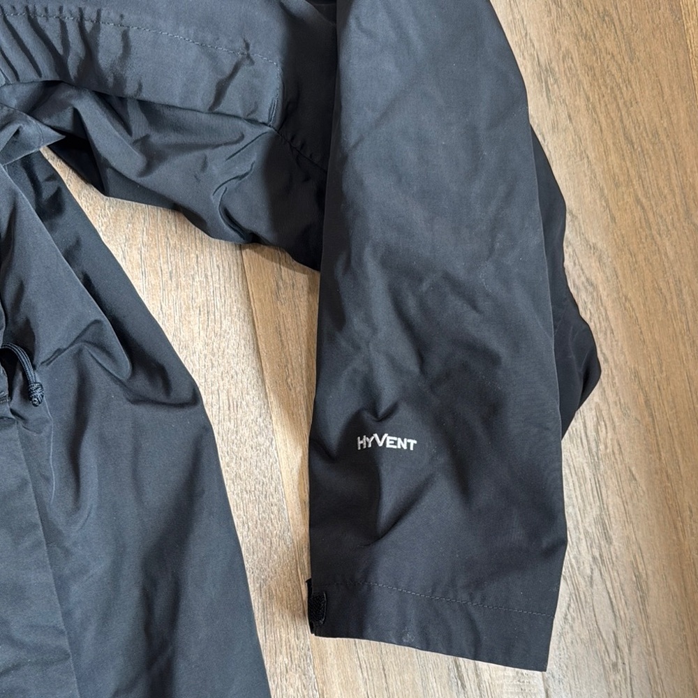 The North Face Jacket Men's XXL Black 3 in 1 Hyvent Windwall Coat - Picture 3 of 12